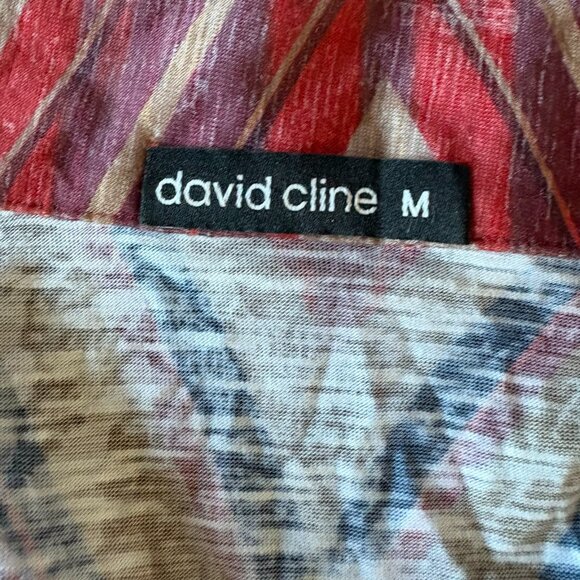 David Cline "BRICK" Crushed Roll-Up Button Up Shirt. - Picture 3 of 5